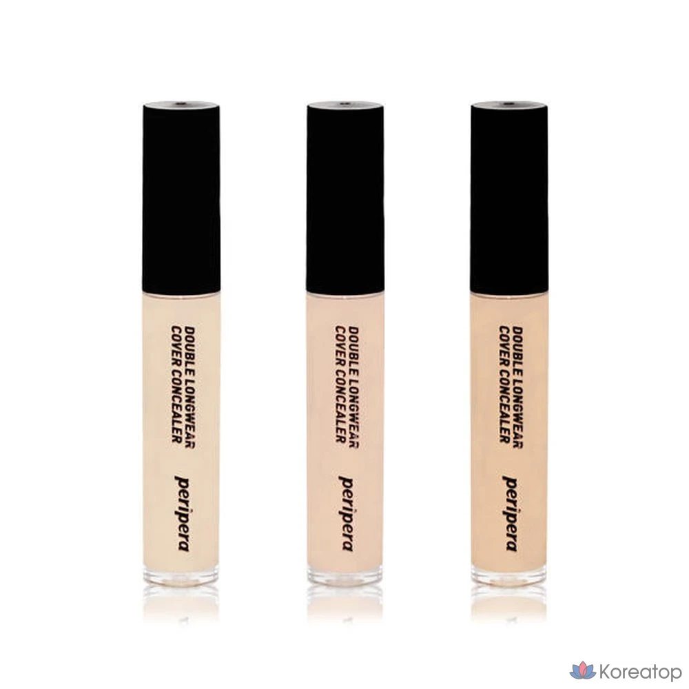 Консилер Peripera Double Longwear Cover 5,5 г, цвет слоновой кости, 1 шт.