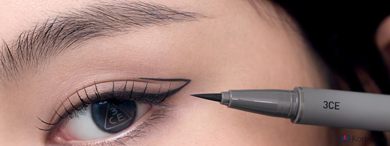 Подводка для глаз 3CE My Ring, 1 шт., пепельно-черный, фото 3