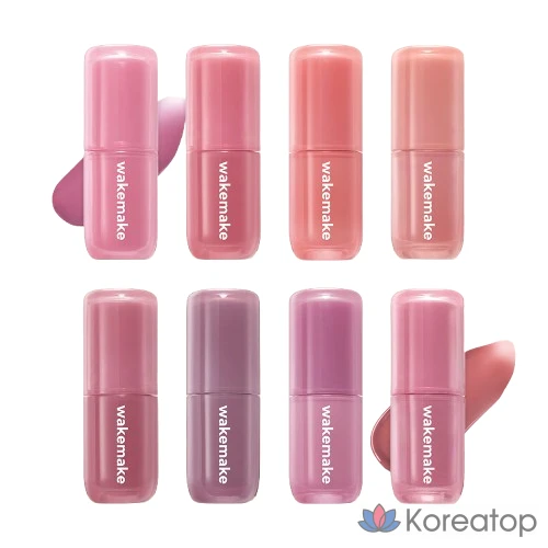 Moonli WAKEMAKE Waterful Glow Lip Tint, 10 цветов, 1 шт., 4,6 г, 7 оттенков Gray Pig