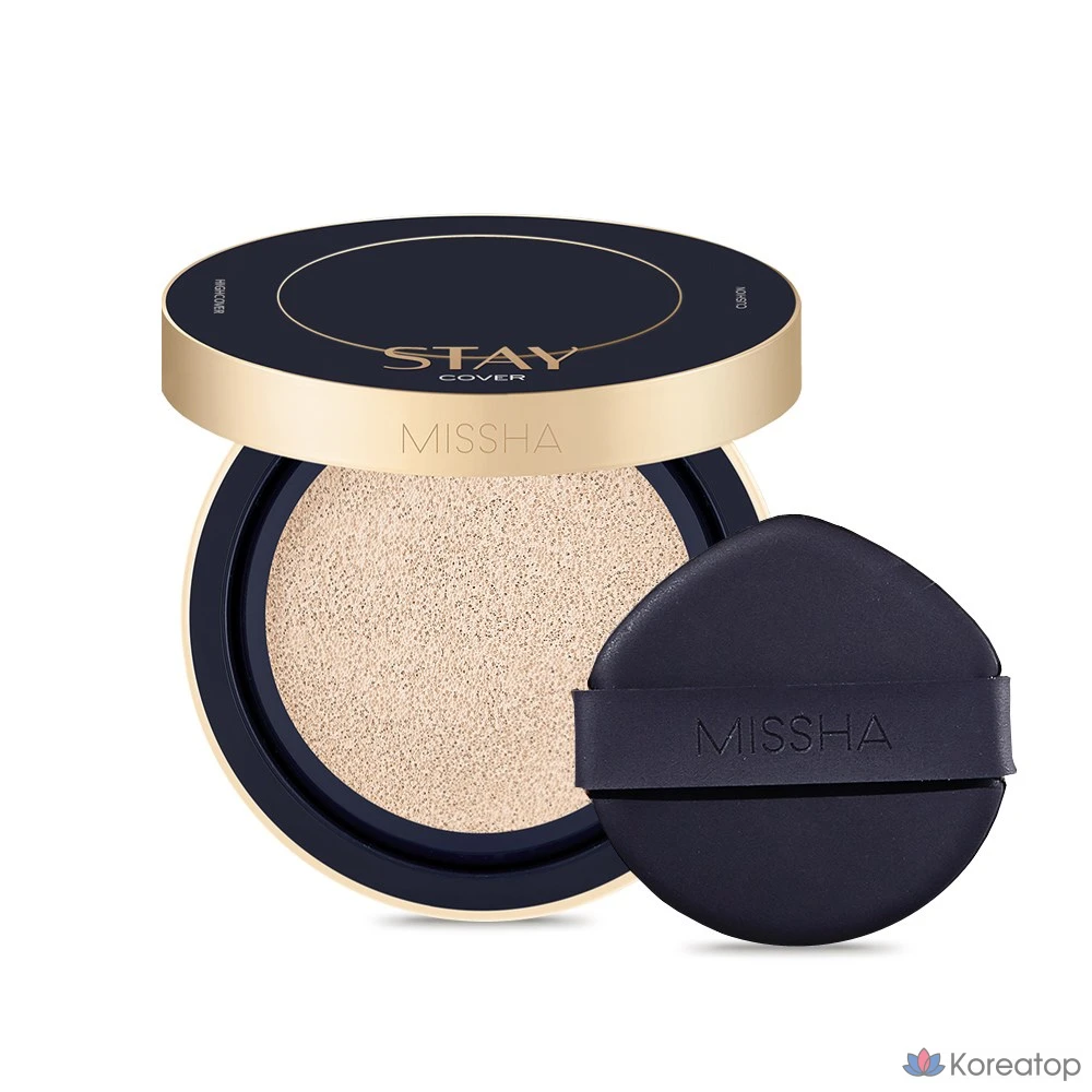 Накладка на подушку Missha Stay Cushion High Cover, 14 г, № 21 - Ваниль, 1 шт.