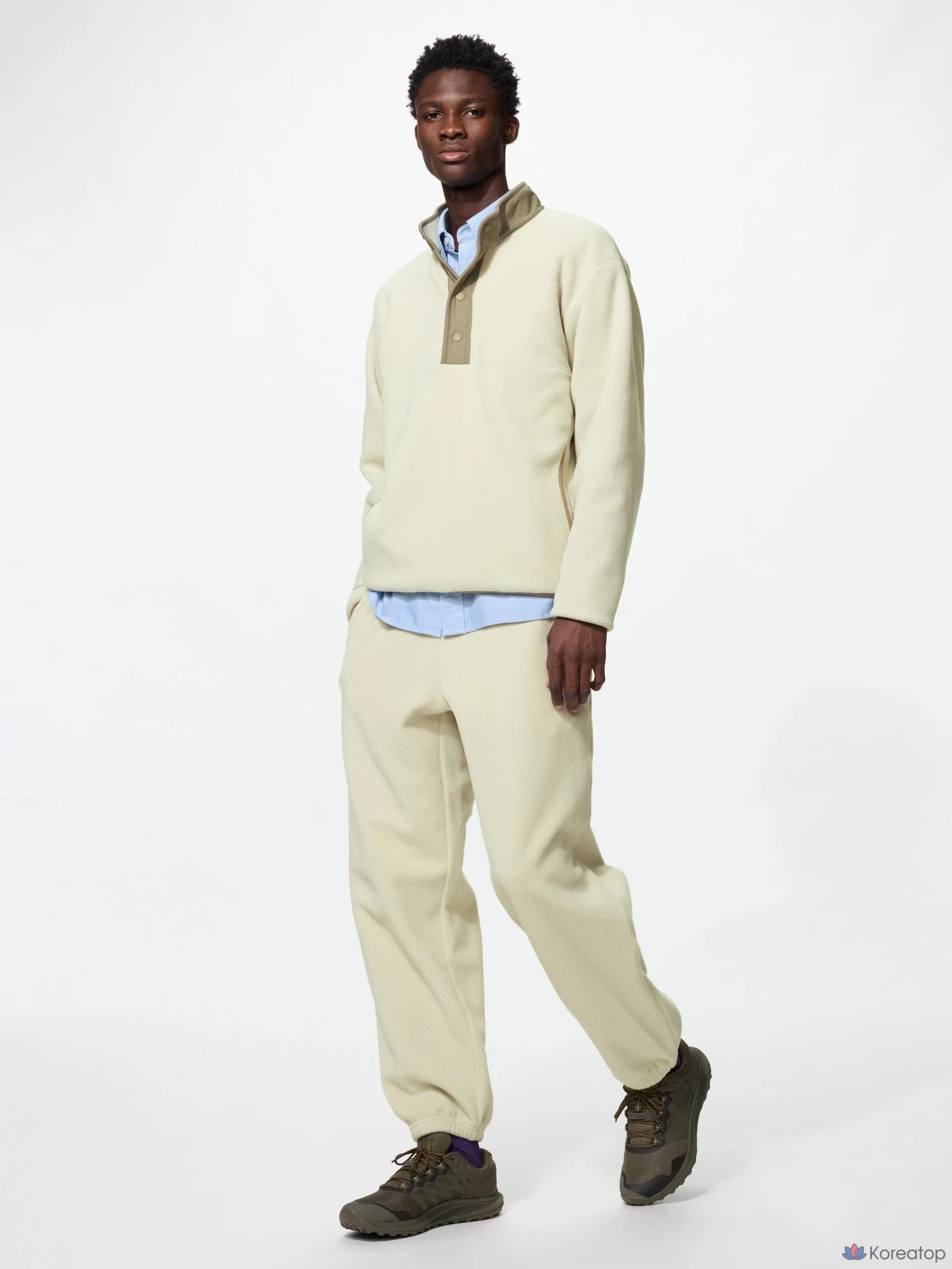 Брюки Uniqlo Fleece Jogger Pants, длина 68–74 см