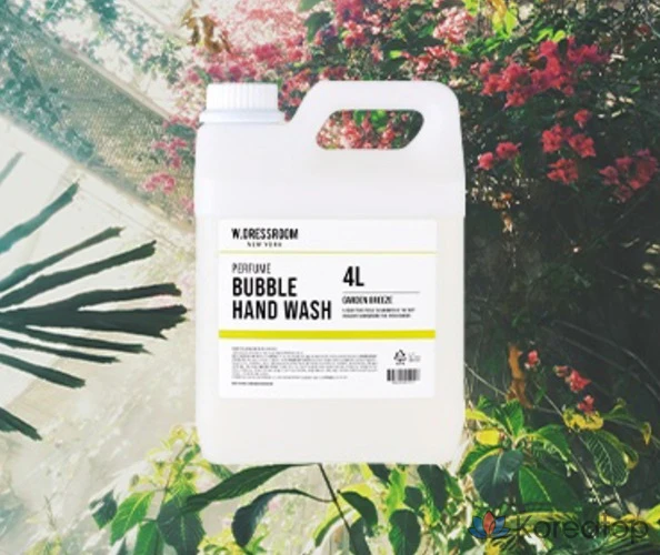 Сменный блок для жидкого мыла для рук W.Dressroom Perfume Bubble Hand Wash Garden Breeze, 4 л, 1 шт.