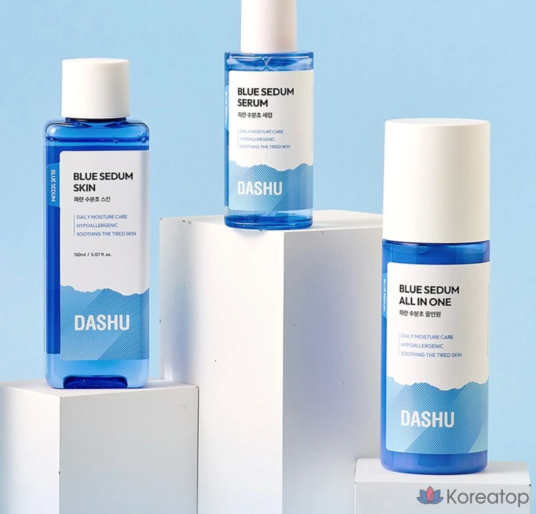 Набор DASHU Boy Blue Moisture All-in-One Lotion 150 мл + Moisture Cream 50 мл, 2 комплекта, фото 6