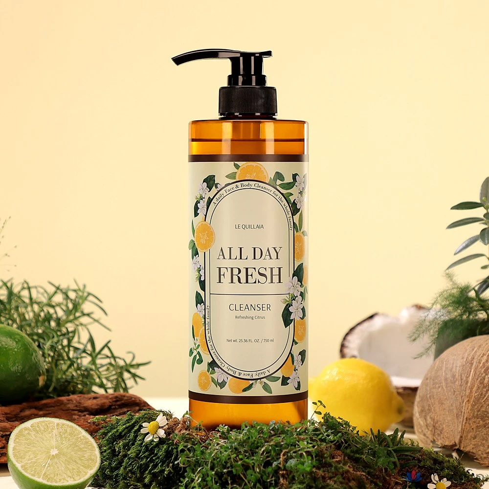 Гель для душа Happy Bath Natural с мягкой кислотностью, освежающий в течение всего дня, натуральный цветочный аромат, 1 шт., 750 мл