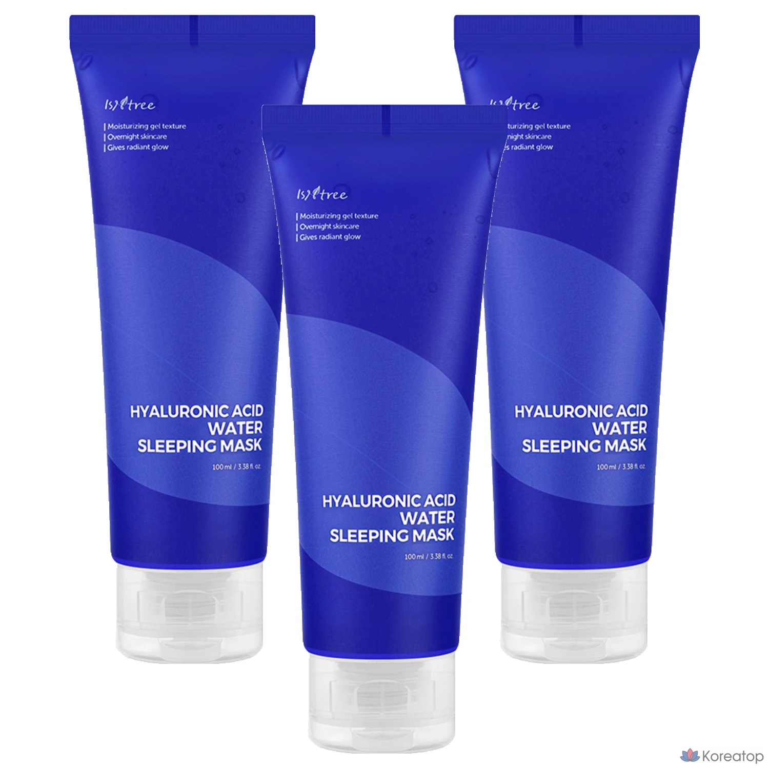 Ночная маска для лица Isntree с гиалуроновой кислотой и водой, 100 мл, 3 шт.