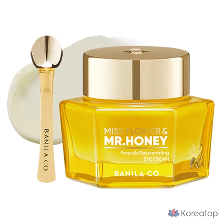 Омолаживающий крем для глаз Vanillaco Miss Flower &amp; Mr. Honey с прополисом, 20 мл, 1 шт.