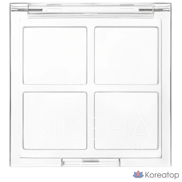 Палитра Missha Custom Palette с 4 отверстиями, прозрачная (1 шт.)