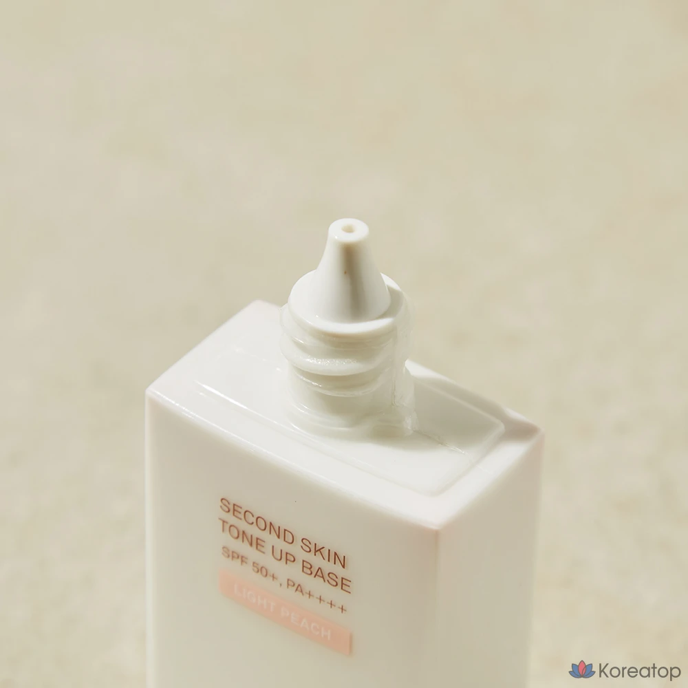 Тонер Hince Second Skin Tone-Up Base SPF 50+ PA++++, оттенок Light Peach, 35 мл, 1 шт., фото 4