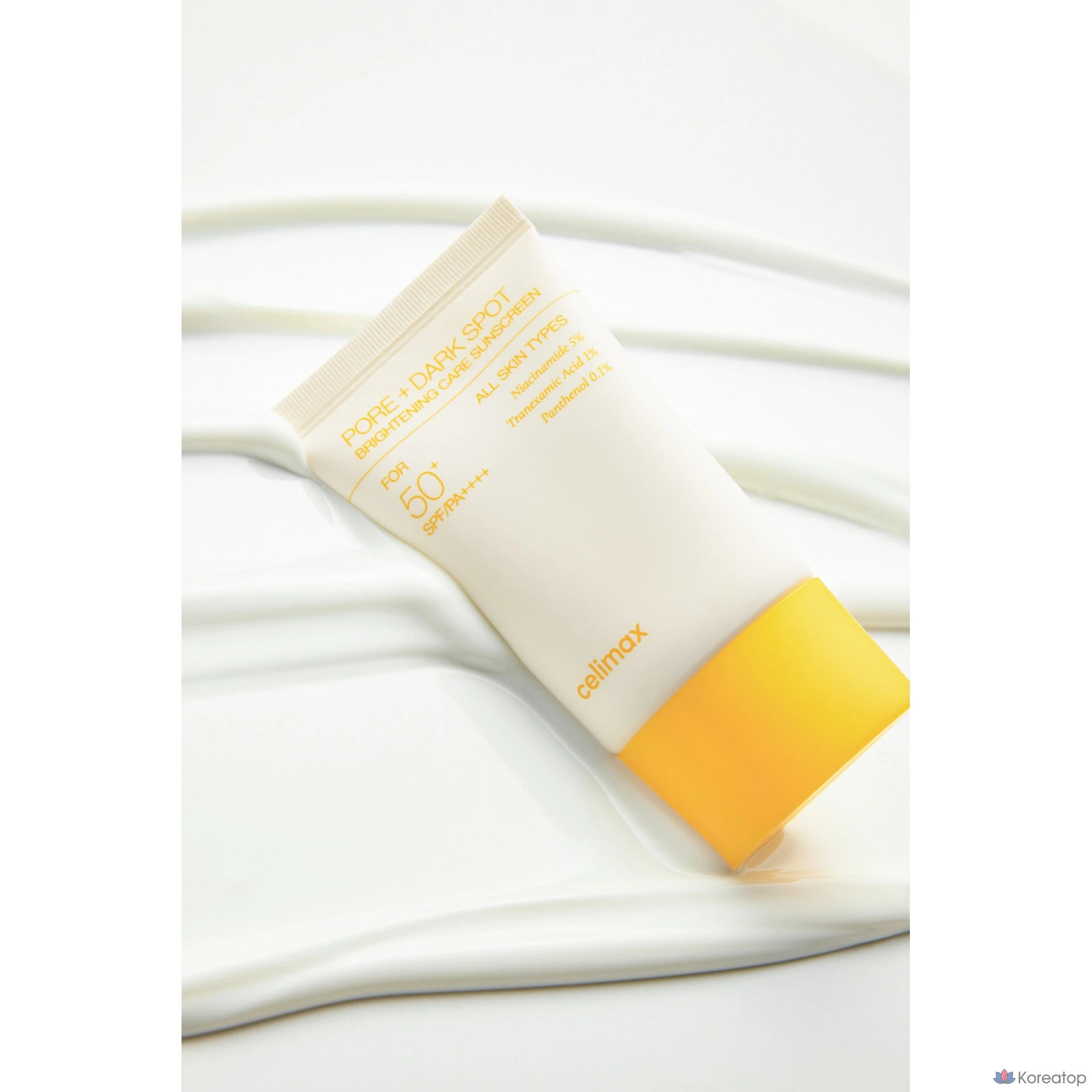 Солнцезащитный крем Celimax Brightening Pore Spot Sun Cream SPF50+ PA++++, 50 мл, 1 шт.