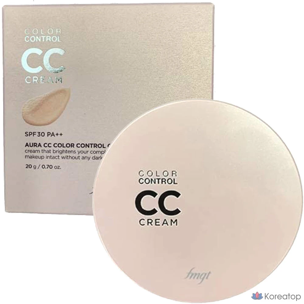 CC-крем FMGT The Face Shop Aura CC Cream SPF30 PA++, оттенок 02, 20 г, 1 шт.
