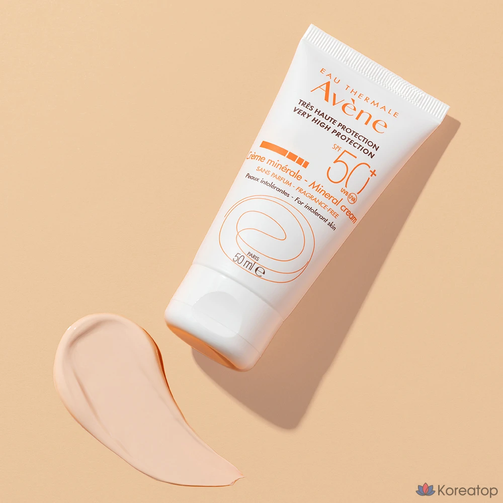Солнцезащитный крем Avene Sun Mineral Tone-Up, SPF50+ PA++++, 50 мл, 1 шт.