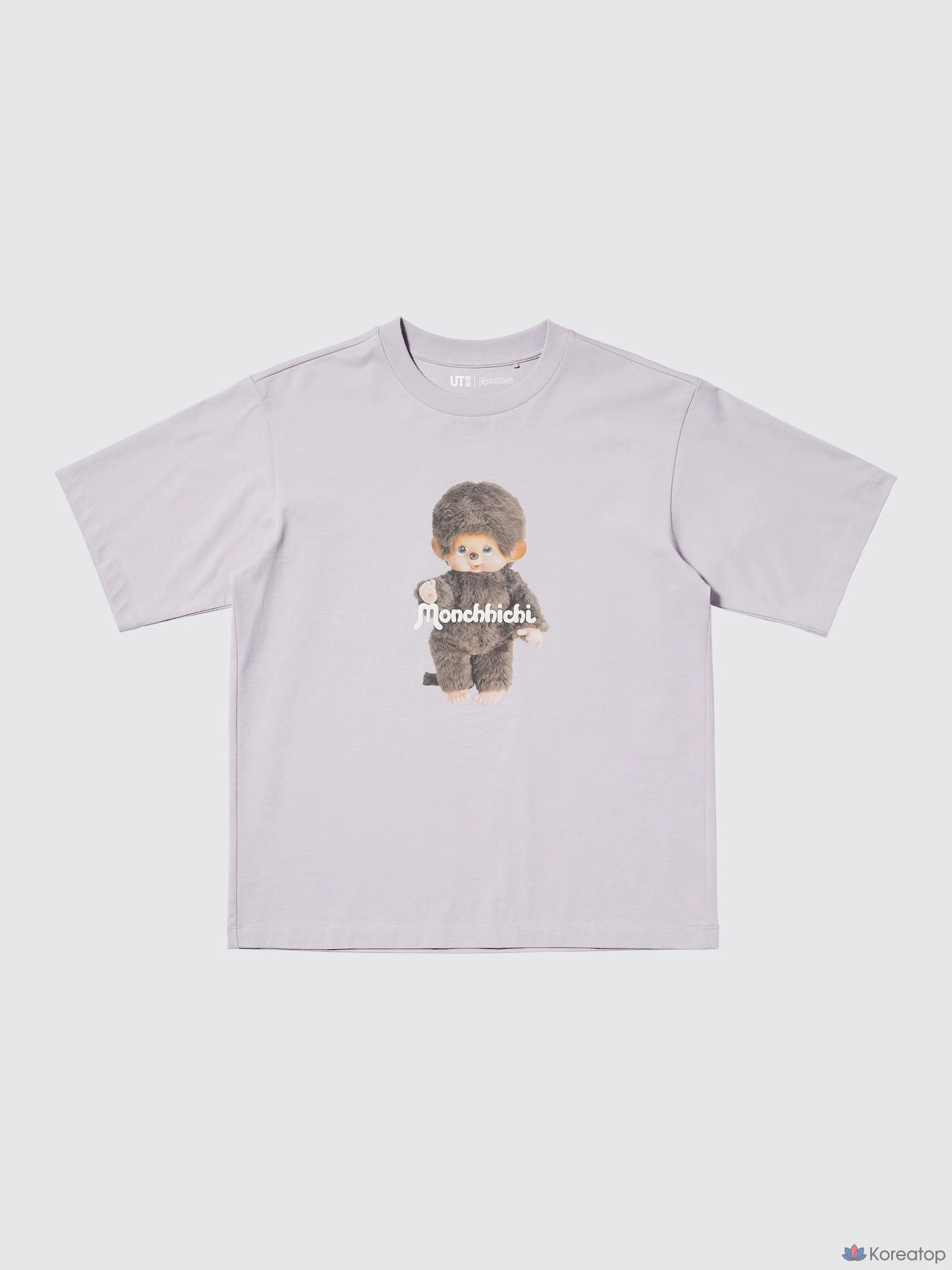 Футболка Uniqlo Monchhichi UT Graphic T, черный