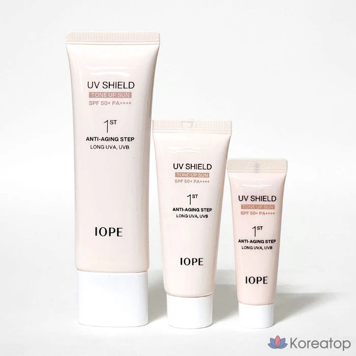 Солнцезащитный крем IOPE UV Shield Tone-Up, 50 мл + 30 мл, 1 шт.