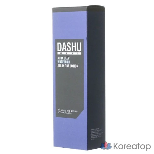 Мужской универсальный лосьон Dashu Aqua Deep Waterfull All In One, 153 мл