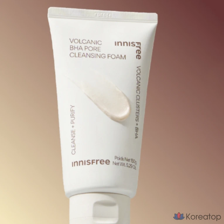 Очищающая пенка Innisfree Volcanic Pore BHA Cleansing Foam, 150 г, 1 шт.