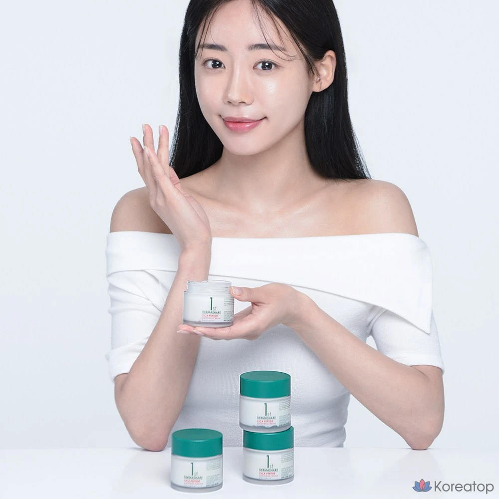 Успокаивающий крем Dermashare Cica Peptide, 70 мл, 1 шт.