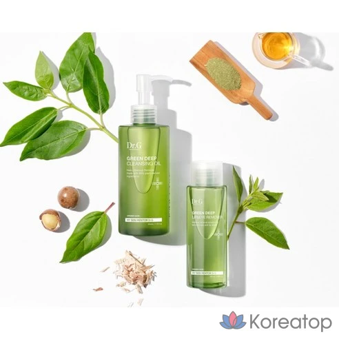Средство для снятия макияжа с губ и глаз Dr.G Green Deep, 120 мл