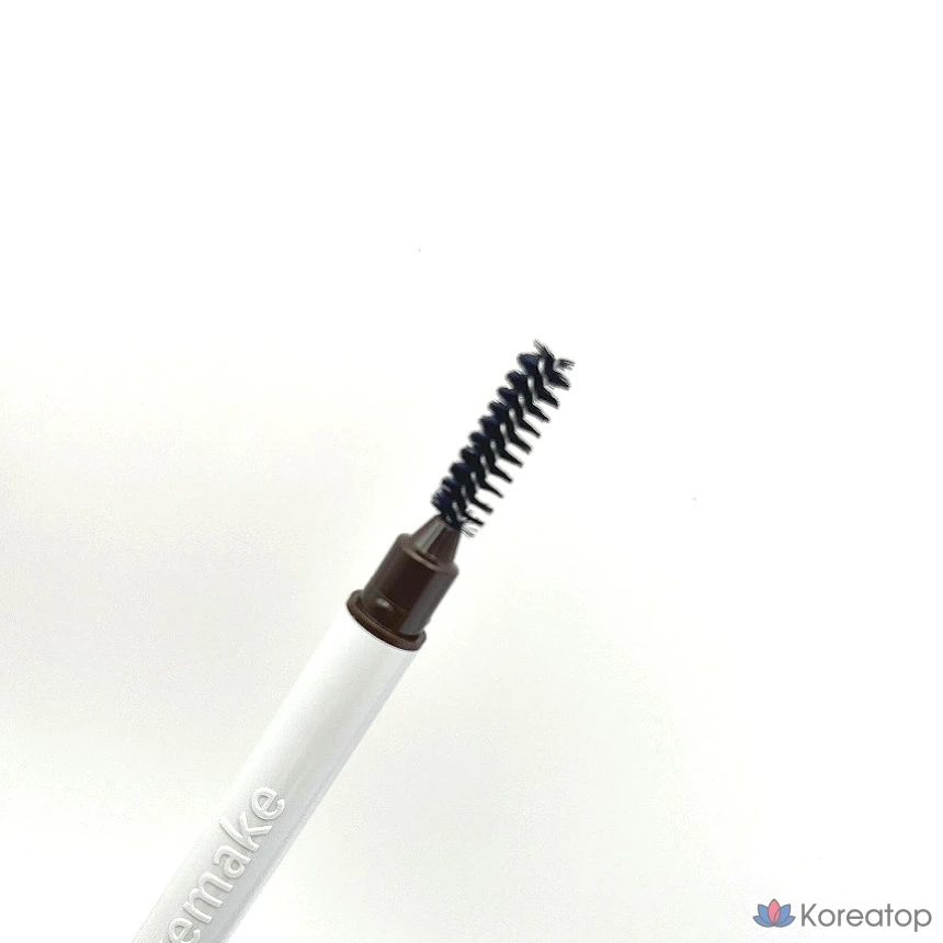 Карандаш для бровей WakeMake Natural Hard Brow Pencil, цвет 02 (серо-коричневый), 1 шт., фото 4