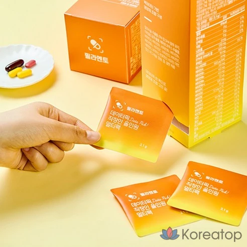 Мультивитаминный комплекс Filamento Office Worker All-in-One Multipack с кальцием, магнием, омега-3, лютеином, расторопшей и астаксантином