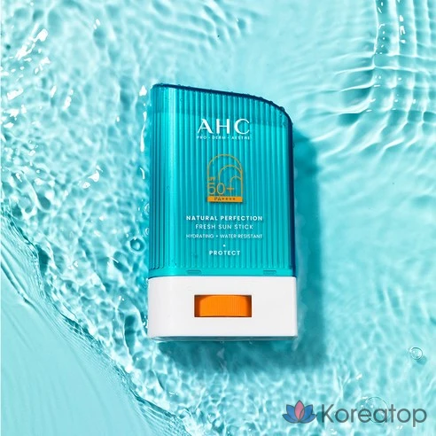 Освежающий солнцезащитный стик AHC Natural Perfection Fresh Sun Stick SPF50+ PA++++, 22 г