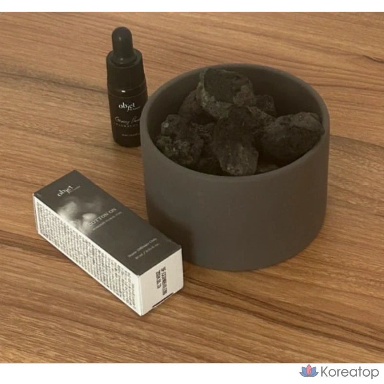 Диффузор Kundal Objet by Kundal Perfume Volcanique Stone, аромат пачули, 1 комплект, 10 мл