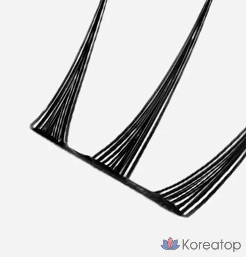 Накладные ресницы TokTok Koringco Toktokhara Noglue, оттенок Muse, 1 шт., фото 4