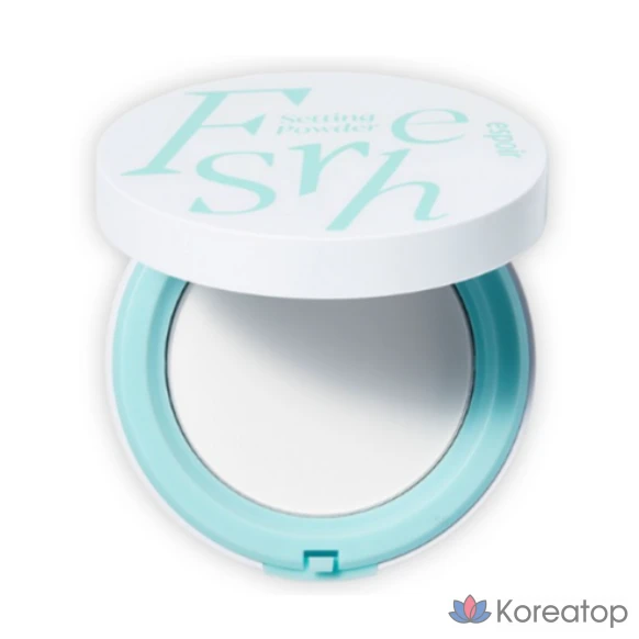 Пудра для фиксации макияжа Espoir Fresh, 9 г, белая, 1 шт.