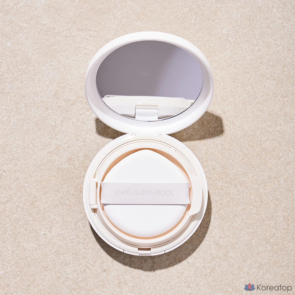 Кушон Jungsaemmool Pro-lasting Finish Fit Mesh Cushion, оттенок 19 Fair Light, 14 г, 1 шт., фото 4