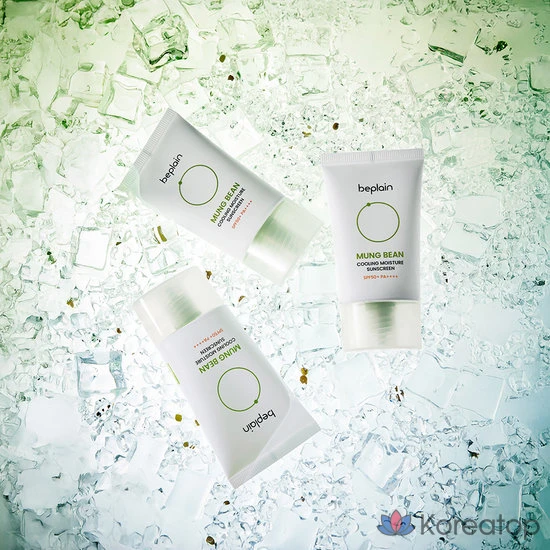 Увлажняющий солнцезащитный крем Beplain с ароматом зеленой фасоли, 1 шт.