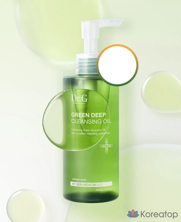 Очищающее масло Dr.G Green Deep Cleansing Oil, 210 мл, 1 шт.