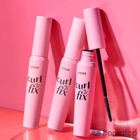 Тушь для ресниц ETUDE Curl Fix 7,5 г, серо-коричневая