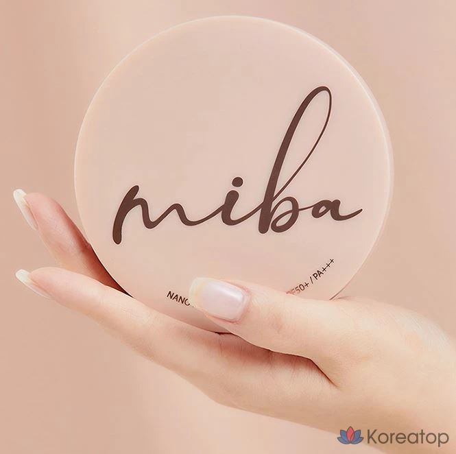 Тональный крем MIBA Nano Fit Proof Cushion Foundation, 20 г, № 23, натуральный бежевый, 1 шт.