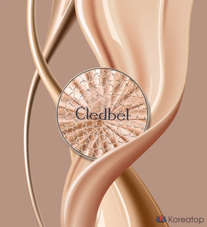 Набор Cledbel Glow Power Lift V Rose Gold Cushion Foundation 13 г + сменный блок 13 г + спрей Rose Mist 100 мл, № 21, 1 шт.