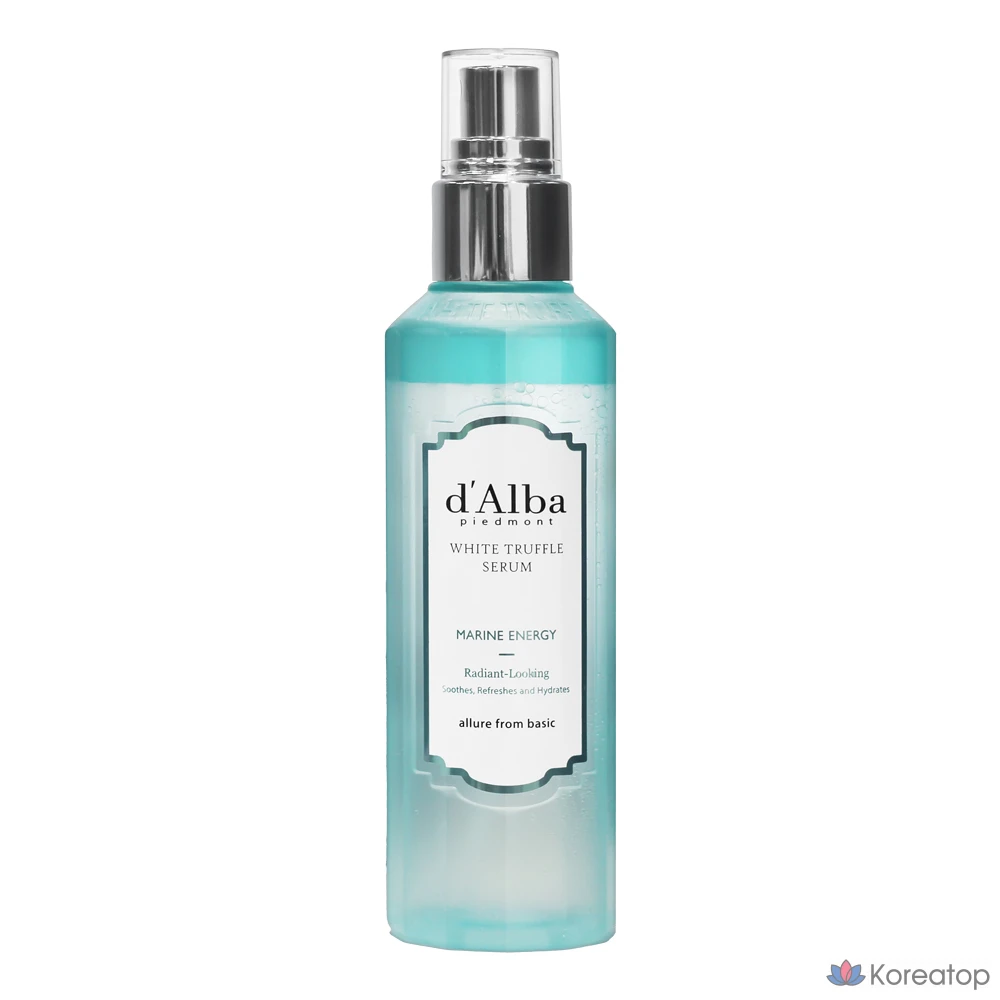 Сыворотка для тела D'alba White Truffle Aqua Marine Energy Serum, 160 мл, 1 флакон, 160 г