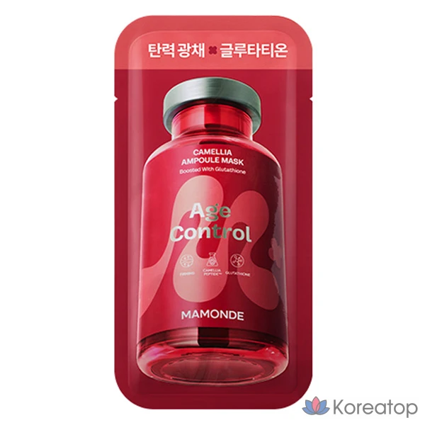 Маска-ампунь Mamonde Age Control Camellia Ampoule Mask Pack, 23 мл, 1 шт., 1 упаковка