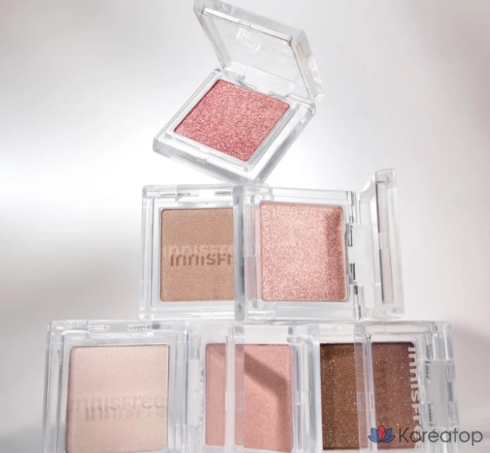 Innisfree My Palette Мои тени для век Мерцающие, № 2 Бежевая пачка, 1 шт, фото 4