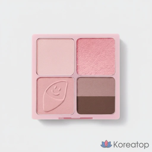 Палетка теней Peripera Ink Pocket Shadow Palette 23AD, оттенок 010, 1 шт.
