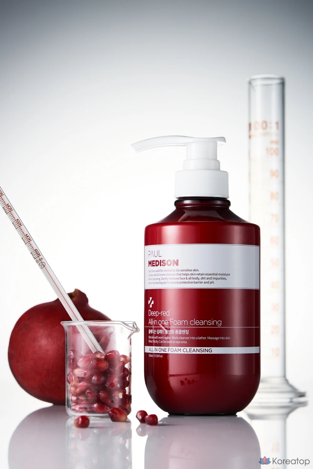 Пенка для умывания Paul Medison Deep Red All-in-One Foam Cleansing, 510 мл, 1 шт.