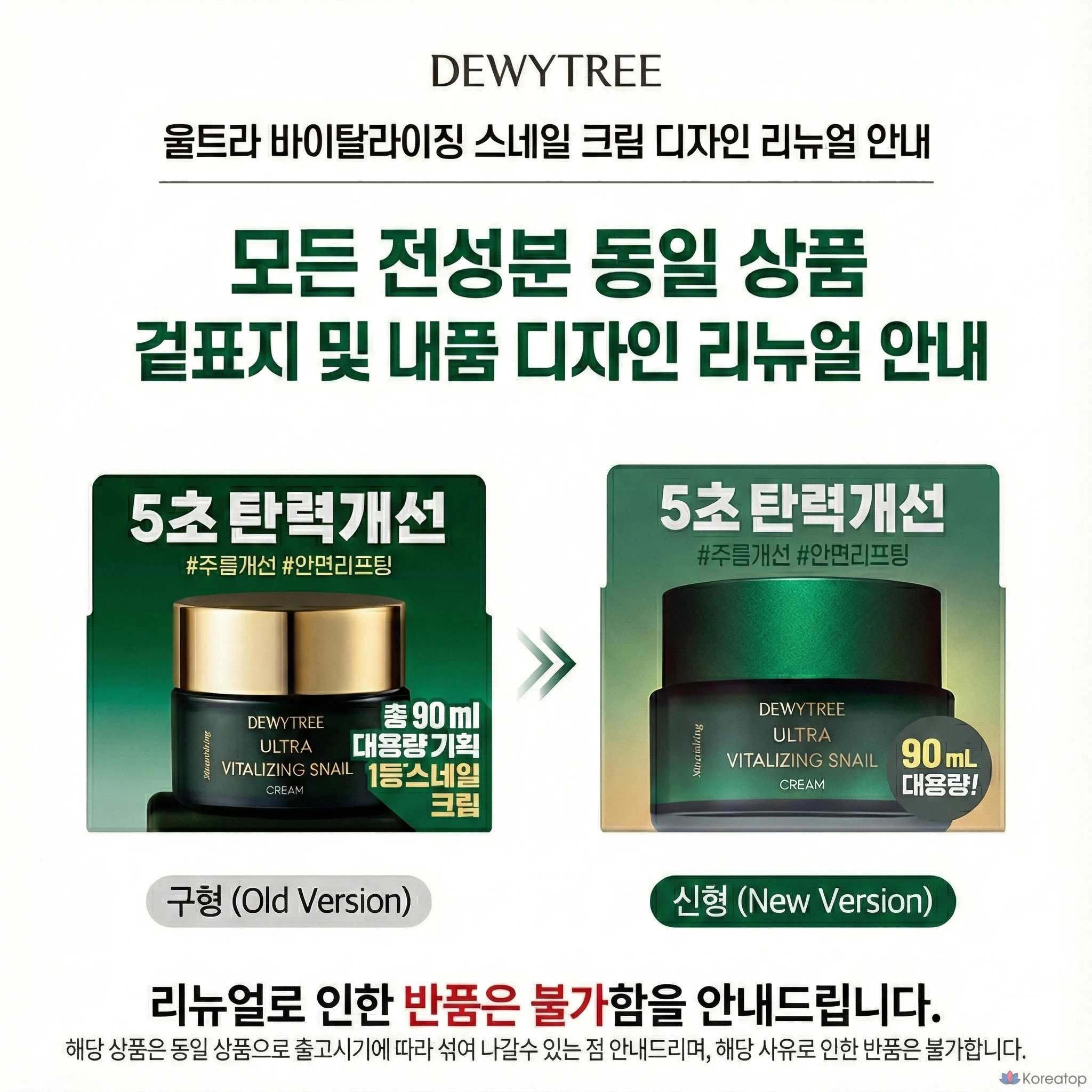 Крем для тела Dewytree Ultra Vitalizing Snail Cream 80 мл, 1 шт.