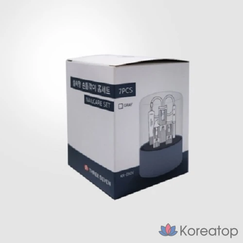 Набор для ухода Three Seven 777 Practical Nail Clipper Home Set, 1 шт.