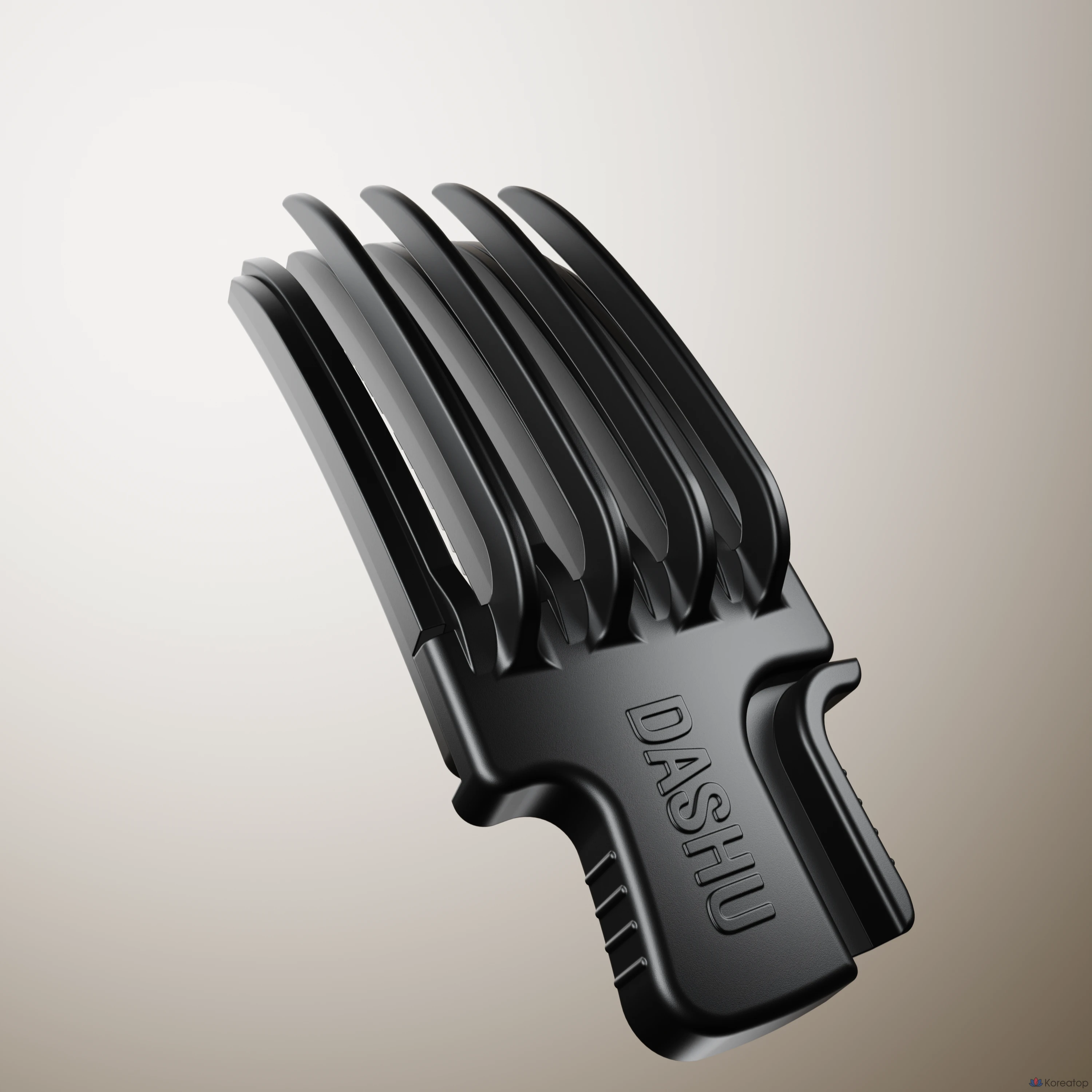 Заколка для волос DASHU Daily Volume Pick, черная, 1 шт.