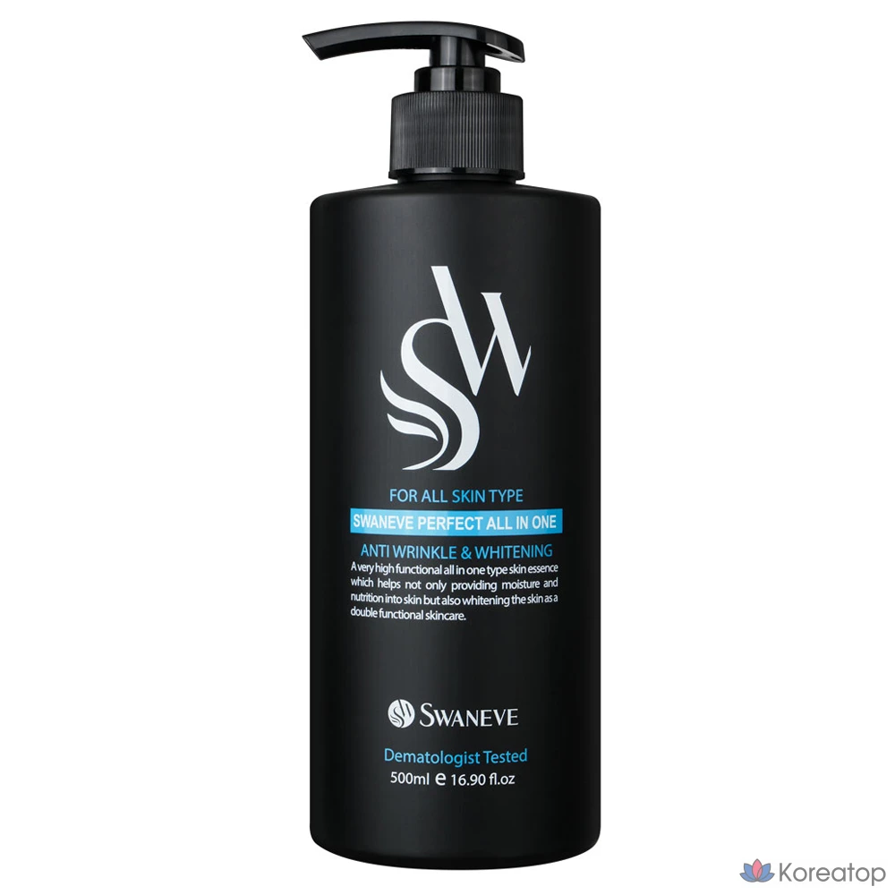 Swanive Perfect All-in-One Men's Skin Lotion Essence, 500 мл, 1 шт.