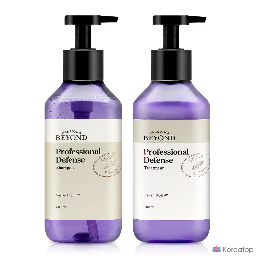 Шампунь BEYOND Professional Defense Treatment Shampoo 2-piece Set, 1 шт.