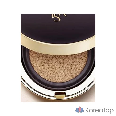 Тональное средство кушон с эффектом консилера ISA KNOX 15 г, № 23 Natural Bay...