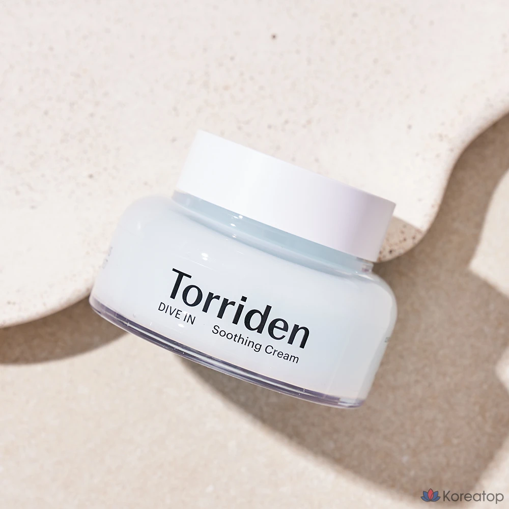 Набор для ухода Torriden Dive-In Low Molecular Hyaluronic Acid Soothing Cream (100 мл + 20 мл), 1 шт.
