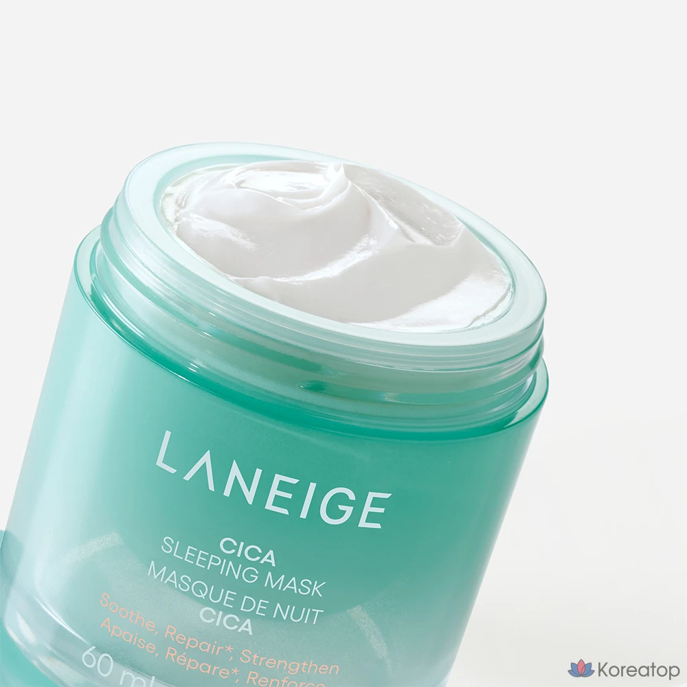 Ночная маска для лица Laneige Cica, 60 мл, 1 шт., фото 4