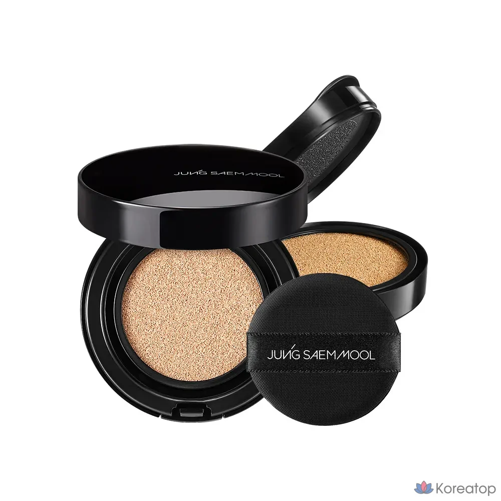 Jeong Saem Mool Essential Skin Nude Longwear Cushion Refill, Enlight, 1 шт.