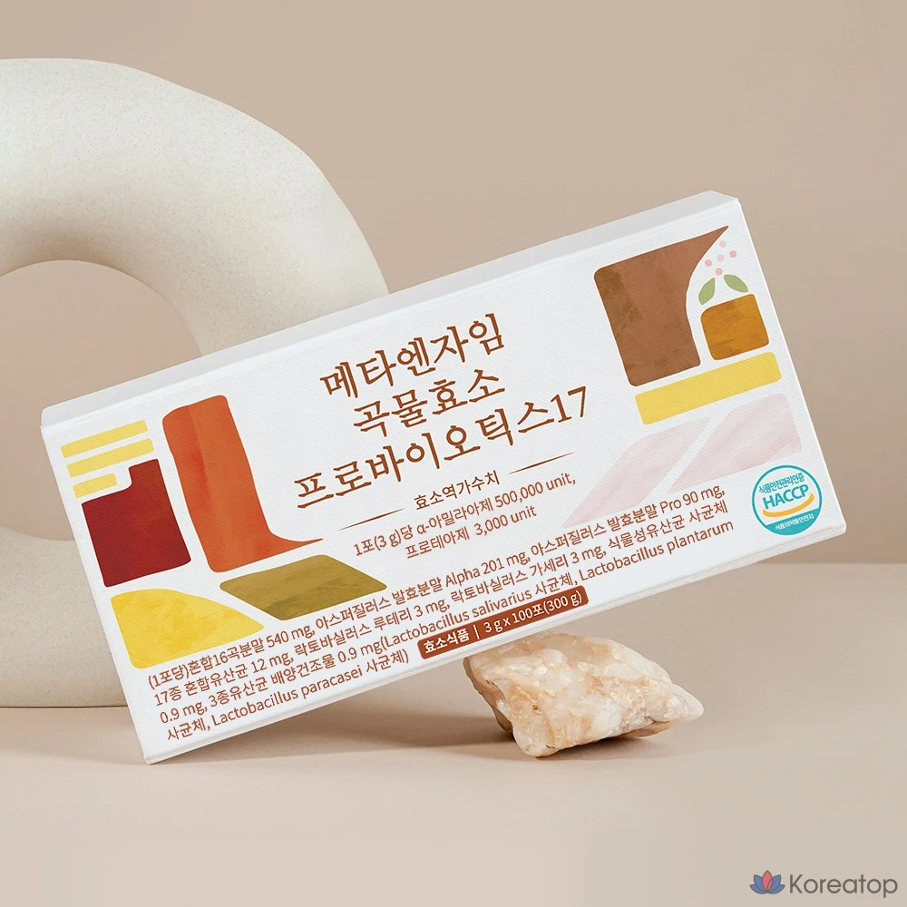 Энзимный комплекс EverBikini Meta Enzyme Grain Enzyme Probiotics 17, 300 г, 1 шт.
