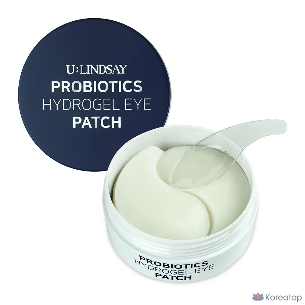 Гидрогелевые патчи для глаз Lindsay Probiotics Hydrogel Eye Patch, 1.5 г, 60 шт.