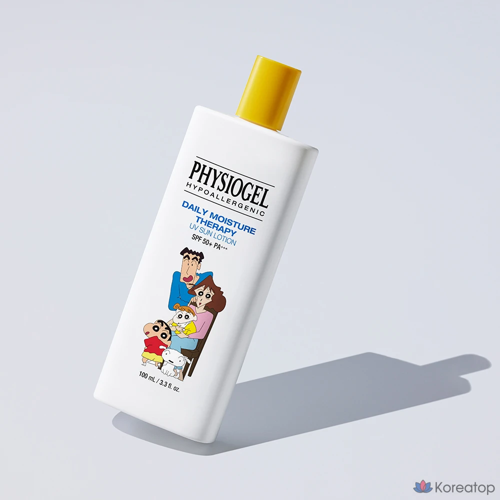 Солнцезащитный лосьон PHYSIOGEL Jjanggu Daily Moisture Therapy SPF50+ PA+++, 1 шт., 100 мл
